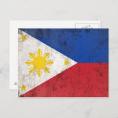 Philippinen Postkarte (Vorne/Hinten)