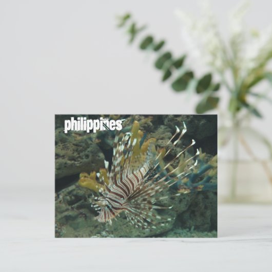 Philippinen Postkarte (Stehend Vorderseite)