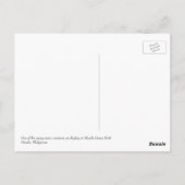 Philippinen Postkarte (Rückseite)