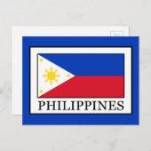 Philippinen Postkarte (Vorne/Hinten)