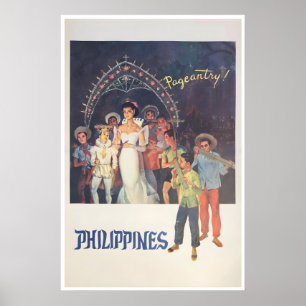 Philippinen Reiseplakat Filipino Art Asia DruckA Poster