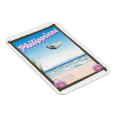 Philippinen Reiseplakat Magnet (Rechte Seite)