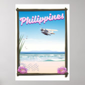 Philippinen Reiseplakat Poster (Vorne)