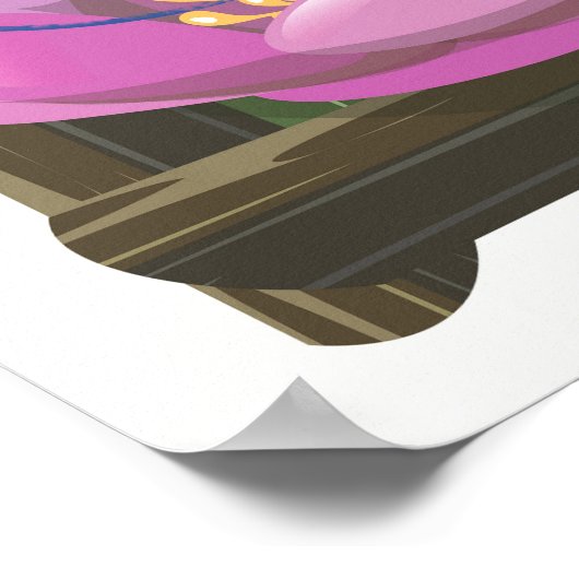 Philippinen Reiseplakat Poster (Ecke)