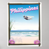 Philippinen Reiseplakat Poster (Vorne)