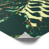 Philippinen, Reiterrassen auf der Insel Banaue Luz Poster (Ecke)