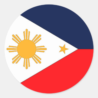 Philippinen Runder Aufkleber