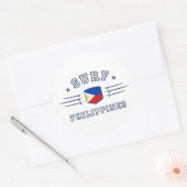 Philippinen Runder Aufkleber (Umschlag)