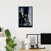 Philippinen-Satellitenposter Poster (Heimbüro)