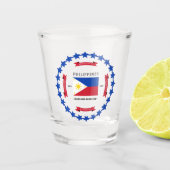 Philippinen Schnapsglas (Vorderseite)