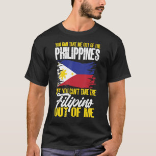 Philippinen Sie können das Philippino nicht aus mi T-Shirt