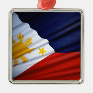 Philippinen Silbernes Ornament