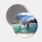 Philippinen Souvenir und Novelty Store Magnet (Vorderseite/Rückseite)