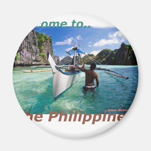 Philippinen Souvenir und Novelty Store Magnet (Vorne)
