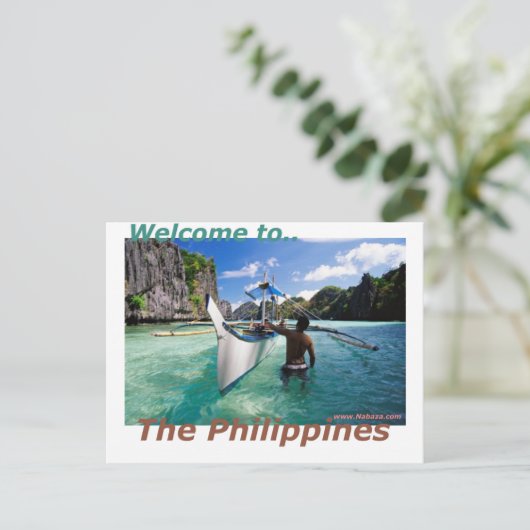 Philippinen Souvenir und Novelty Store Postkarte (Stehend Vorderseite)