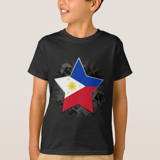 Philippinen Stern T-Shirt (Vorderseite)