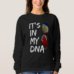 Philippinen Stolz Filipino Filipina Flagge Kanada Sweatshirt