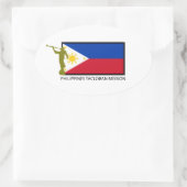 PHILIPPINEN TACLOBAN MISSION LDS CTR OVALER AUFKLEBER (Tasche)