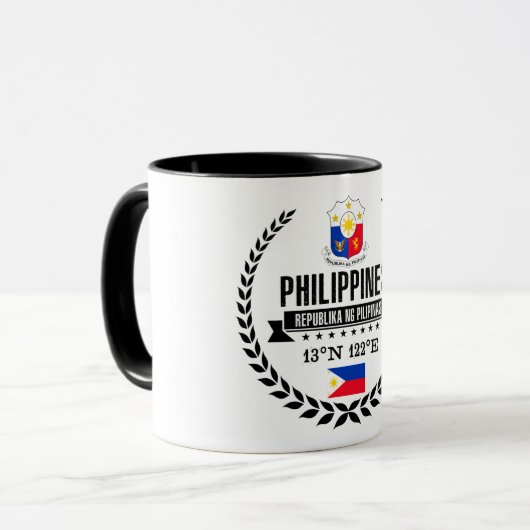 Philippinen Tasse (Vorderseite Links)