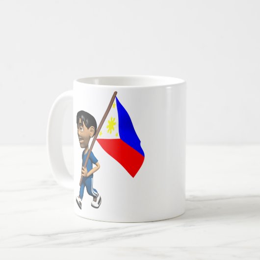 Philippinen-Tasse Kaffeetasse (Vorderseite Links)