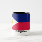 Philippinen-Tasse Zweifarbige Tasse (Mittel)