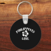 Philippinen Tattoo Style Schlüsselanhänger (Vorderseite)