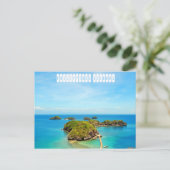 Philippinen - Tourismus Postkarte (Stehend Vorderseite)