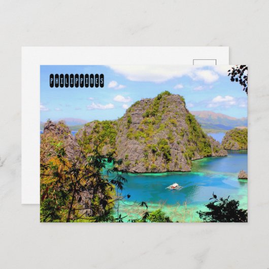 Philippinen Tourismus Postkarte (Vorne/Hinten)