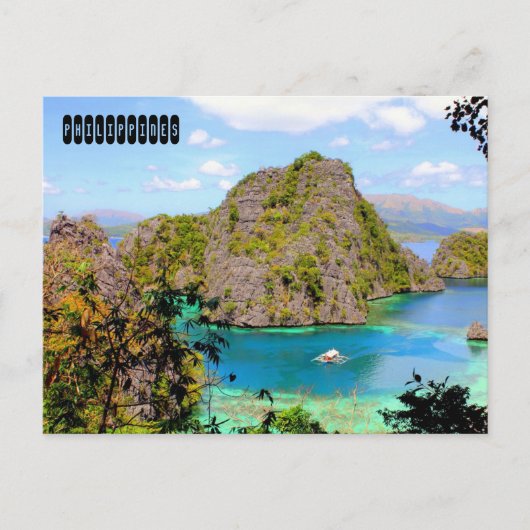 Philippinen Tourismus Postkarte (Vorderseite)