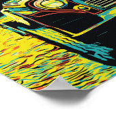 Philippinen, überlasteter Jeepney Poster (Ecke)