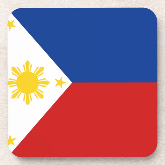 Philippinen-Untersetzer Getränkeuntersetzer (Vorderseite)