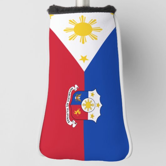 Philippinen-Wappen Golf Headcover (Rotieren 90)