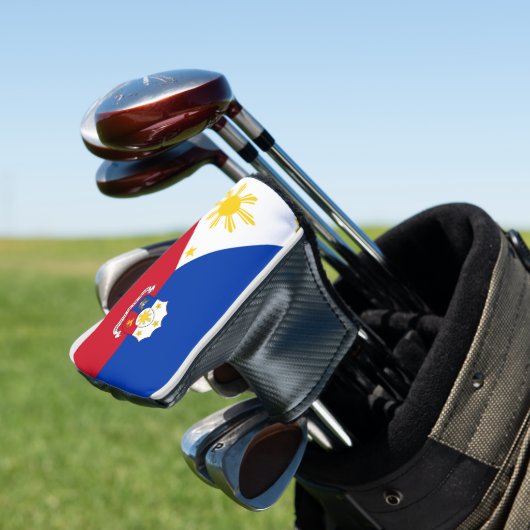 Philippinen-Wappen Golf Headcover (In Situ)