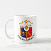 Philippinen-Wappen Tasse (Links)