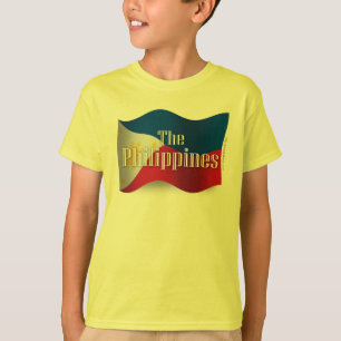 Philippinen Waving Flag T-Shirt