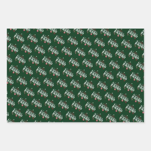 Philippinen Weihnachten - Diwa ng Pasko Geschenkpapier Set (Vorderseite 3)