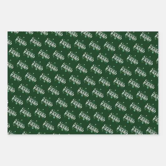 Philippinen Weihnachten - Diwa ng Pasko Geschenkpapier Set (Vorderseite 3)