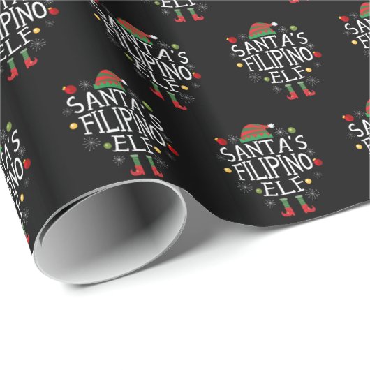 Philippinen - Weihnachten Geschenkpapier (Rolleneckpunkt)