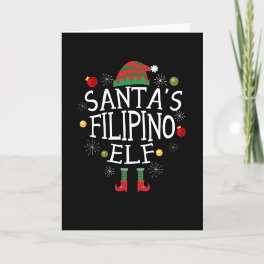 Philippinen - Weihnachten Karte (Vorderseite)