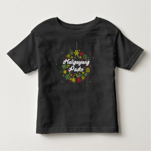 Philippinen Weihnachten Maligayang Pasko Kleinkind Kleinkind T-shirt