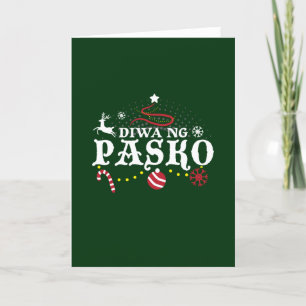 Philippinen Weihnachten Tagalog - Geist des Weihna Karte