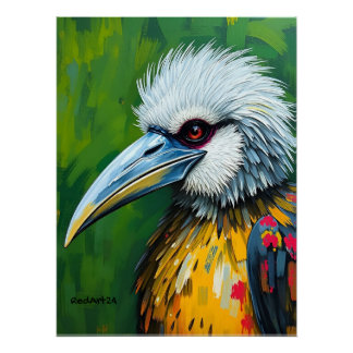 Philippinenadler-Wandkunst – Gefährdete Art Poster