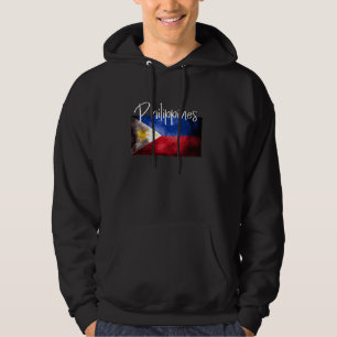 Philippinenflagge, Philippinen-Karte, Philippinen  Hoodie