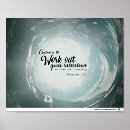 Philippiner 2:12 - Erleben Sie Ihre Rettung Poster