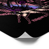 Philippiner 4 13 Christlicher Bibelverse-Schmetter Poster (Ecke)