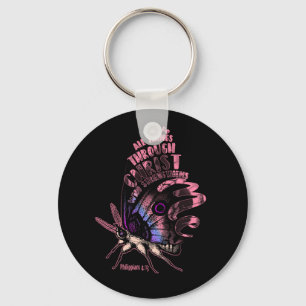 Philippiner 4 13 Christlicher Bibelverse-Schmetter Schlüsselanhänger