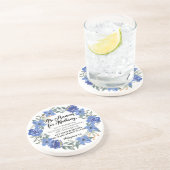 Philippiner 4:6 Fürchten Sie auf nichts Blaues Getränkeuntersetzer (Seite)