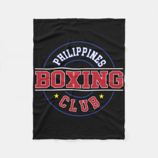 Philippines Boxing Club Gym Boxer Filipino Pinoy P Fleecedecke