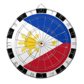 Philippines Dartboard & Philippines Flag-Spielbret Dartscheibe (vorne)