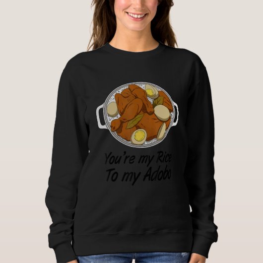 Philippines Filipino Adobo Dish Chicken Pork Natio Sweatshirt (Vorderseite)